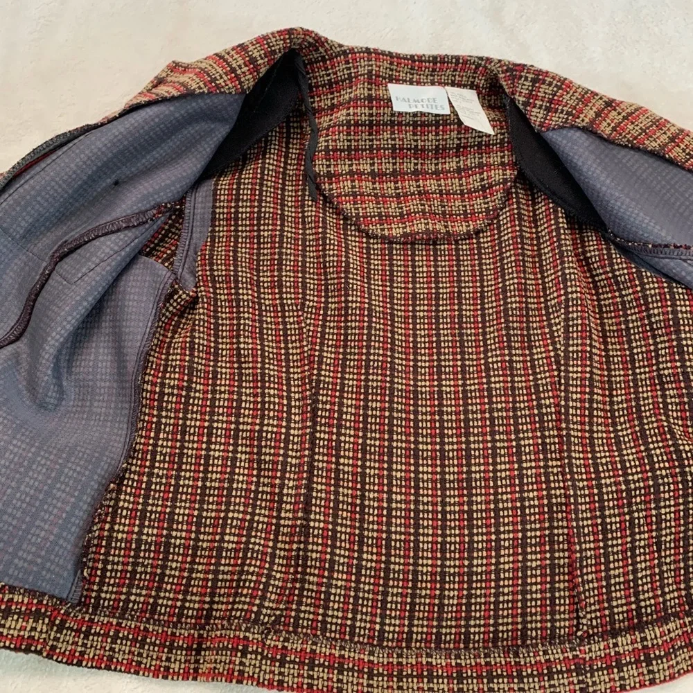 Halmode Petites Button Down Blazer Size 8